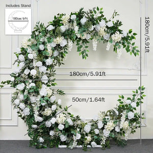 Wedding Backdrop Decor Moon Arch Frame-Floral Arrangements-My Online Wedding Store