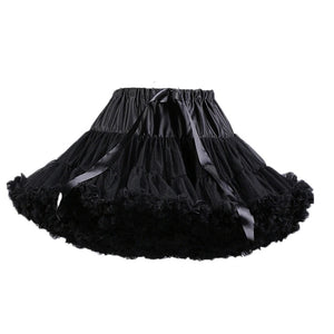 Women Mini Petticoat Tulle Puffy Short Vintage-Bridal Accessories-My Online Wedding Store