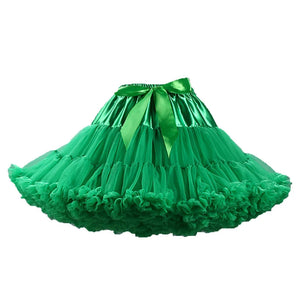 Women Mini Petticoat Tulle Puffy Short Vintage-Bridal Accessories-My Online Wedding Store
