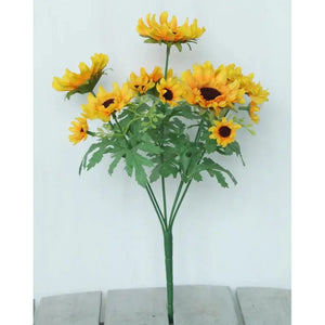 Yellow Sunflower Branch-Bouquet-My Online Wedding Store