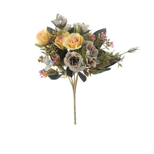 roses artificial flowers high quality bouquet hydrangea gypsophila-Bouquet-My Online Wedding Store