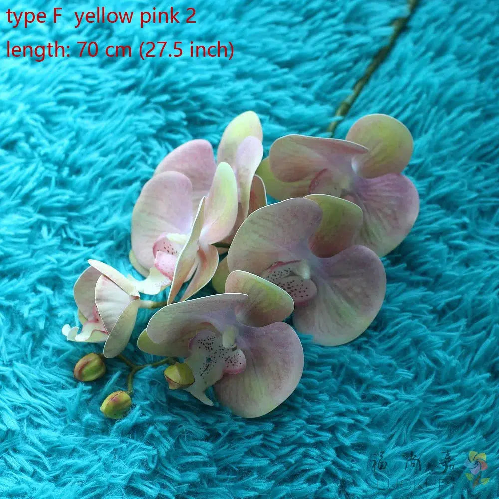 1 Stem Silk Flower Artificial Moth Orchid Butterfly Orchid  