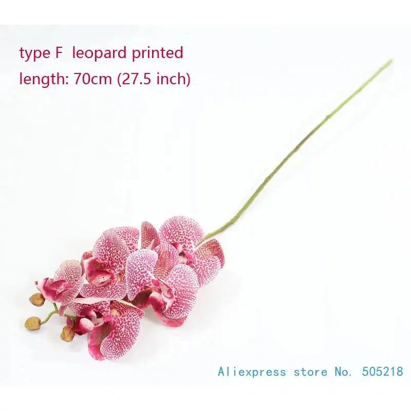 1 Stem Silk Flower Artificial Moth Orchid Butterfly Orchid  