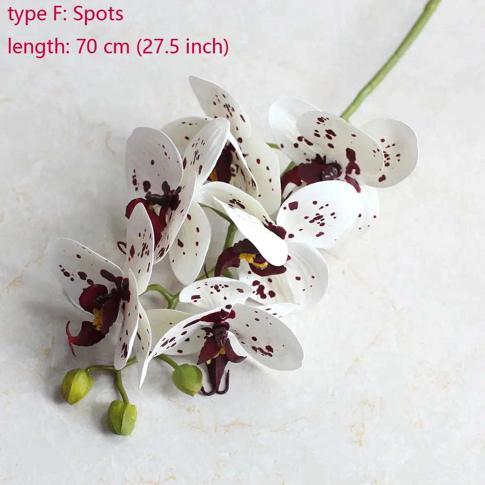 1 Stem Silk Flower Artificial Moth Orchid Butterfly Orchid-Orchids