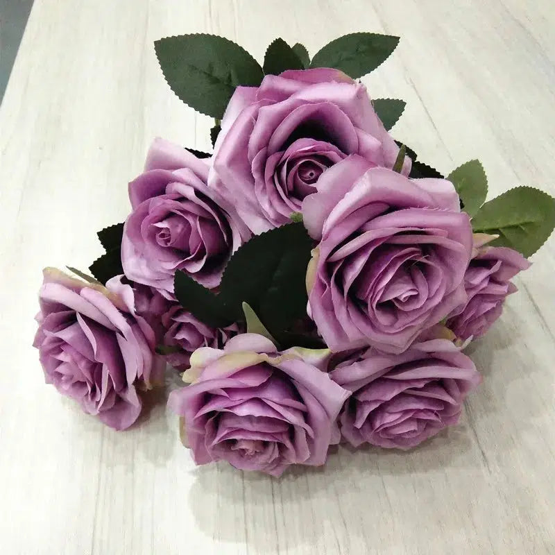 artificial Silk Rose flower Artificial Flowers  