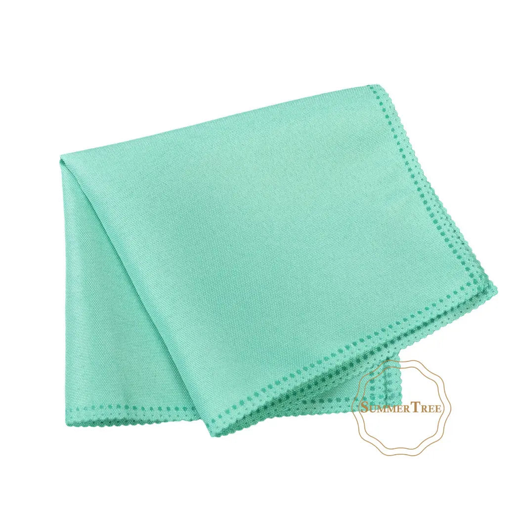 10 Linen Napkin Polyester Handkerchief Cloth 30cm*30cm  