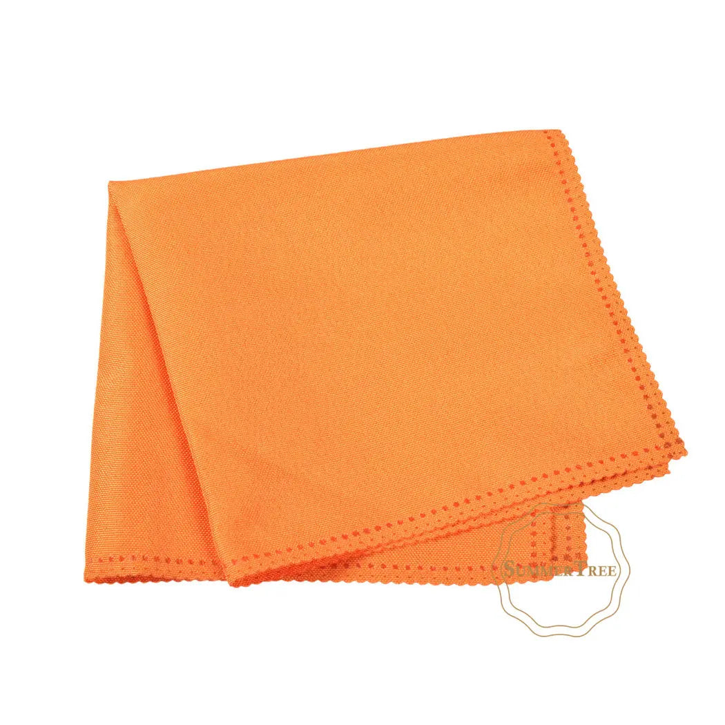 10 Linen Napkin Polyester Handkerchief Cloth 30cm*30cm  