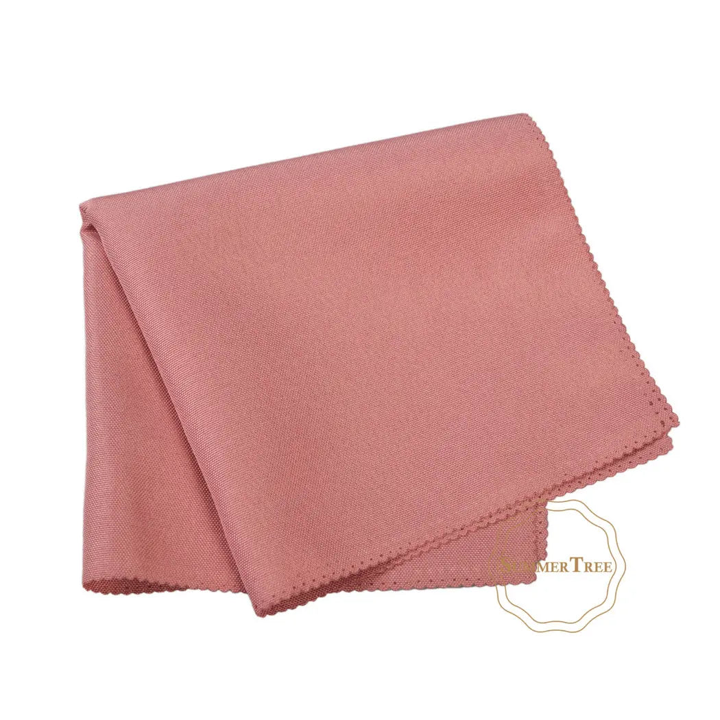 10 Linen Napkin Polyester Handkerchief Cloth 30cm*30cm  