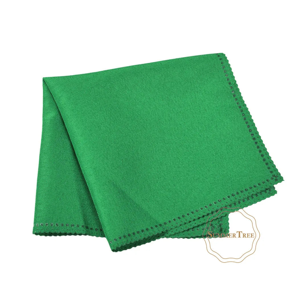 10 Linen Napkin Polyester Handkerchief Cloth 30cm*30cm  