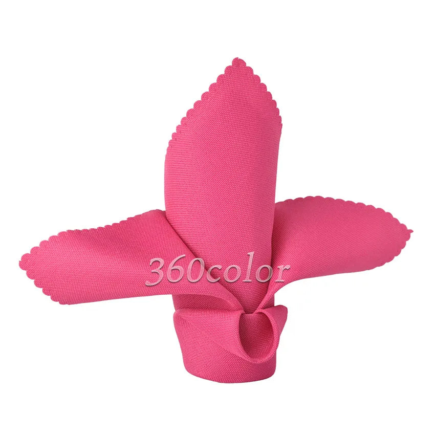 10 Linen Napkin Polyester Handkerchief Cloth 30cm*30cm  