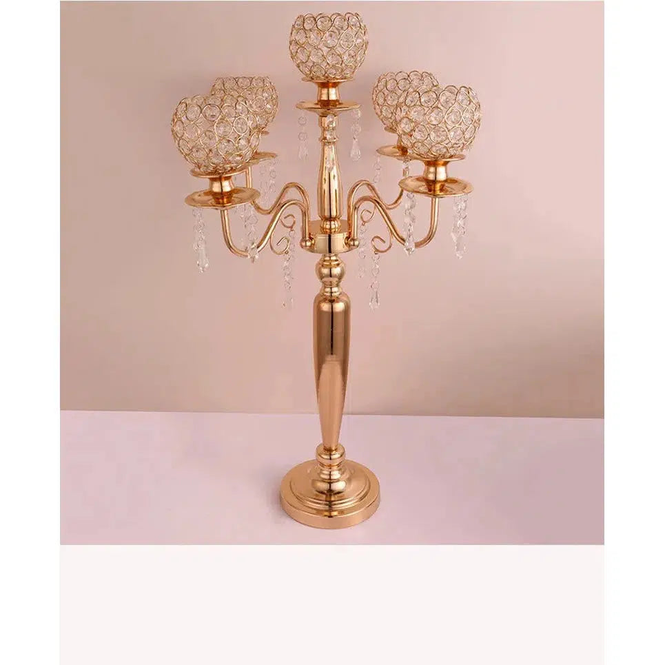 10 PCS/5 pcs Crystal Candelabras  