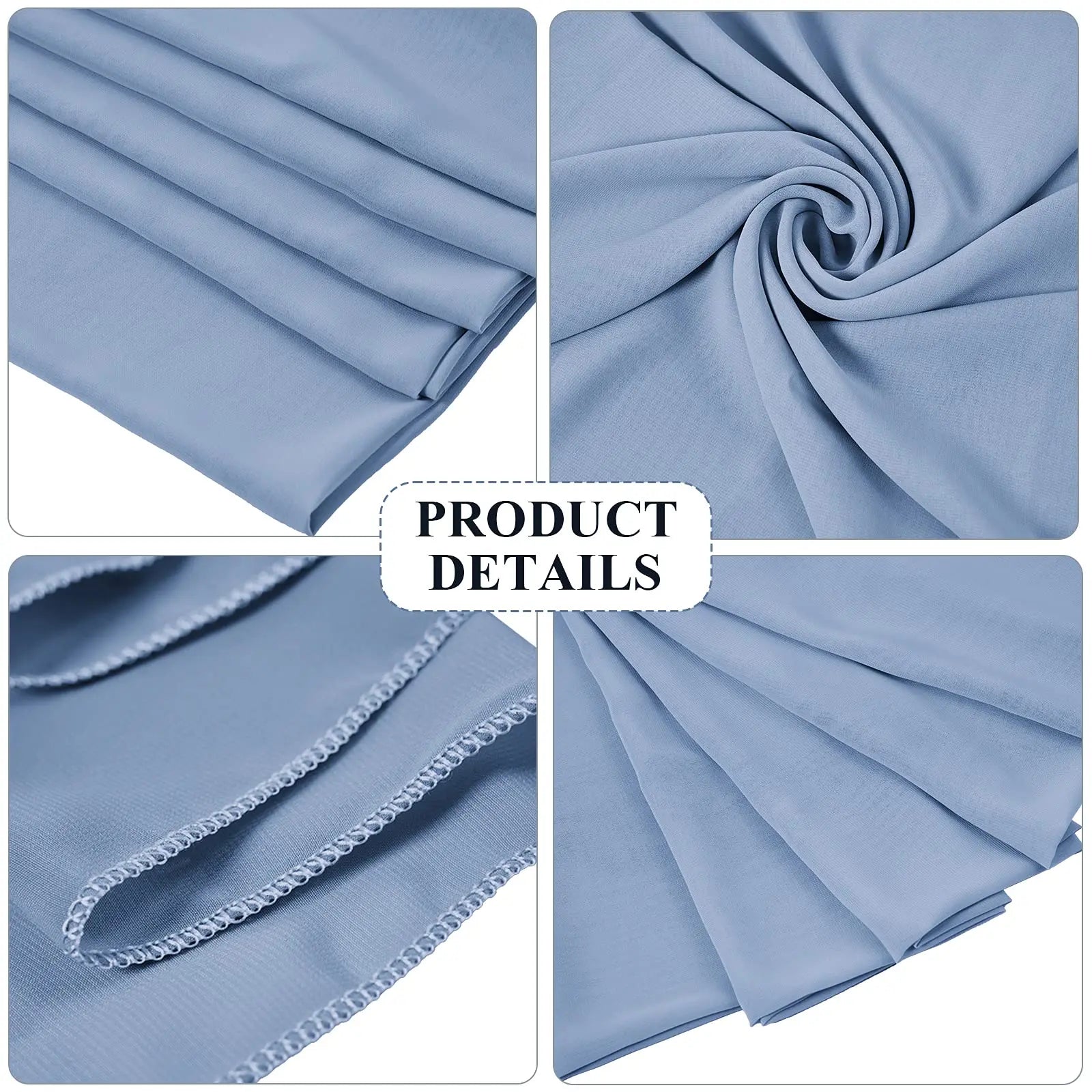 10 Packs Chiffon Table Runner 30*70*300CM  