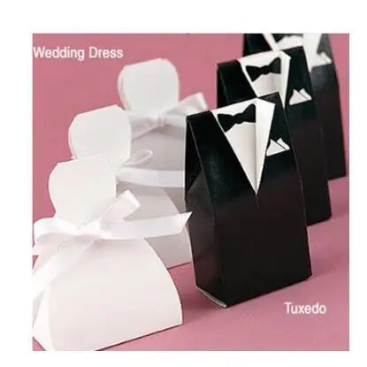 Wedding Gift Box Candy Box Chocolate Box with Ribbon  