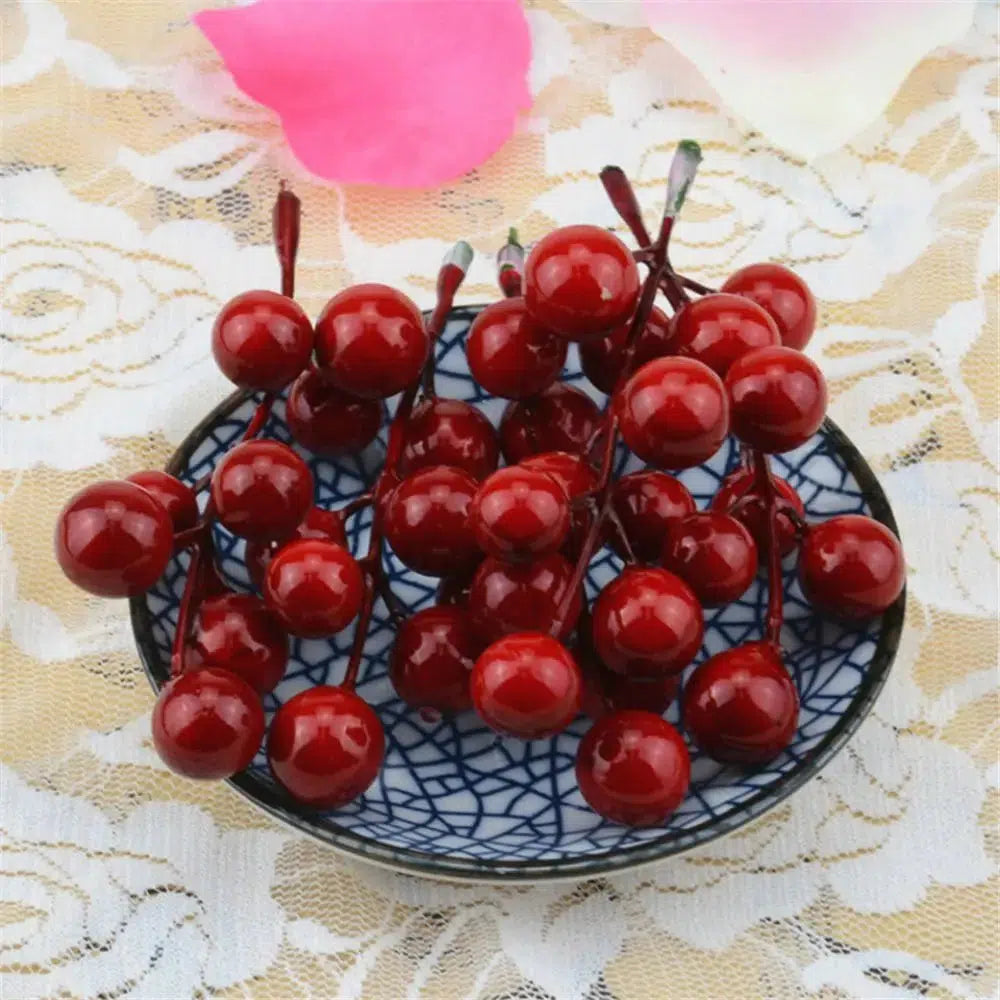 10Pcs Artificial Berry Bacca Bouquet  