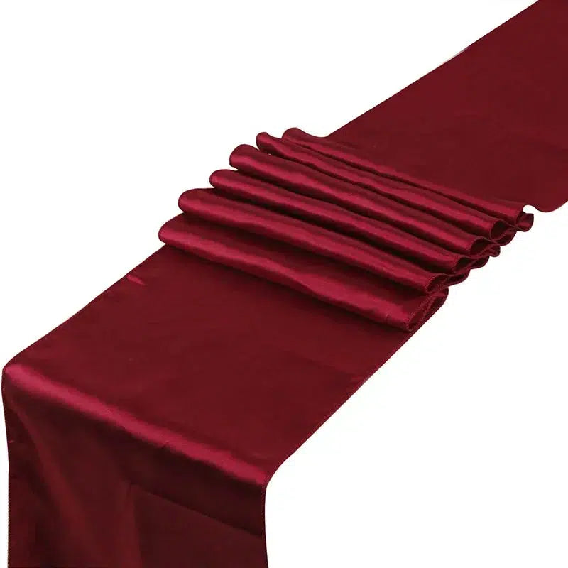 10Pcs/Set Satin Table Runner 30cm x 275cm  