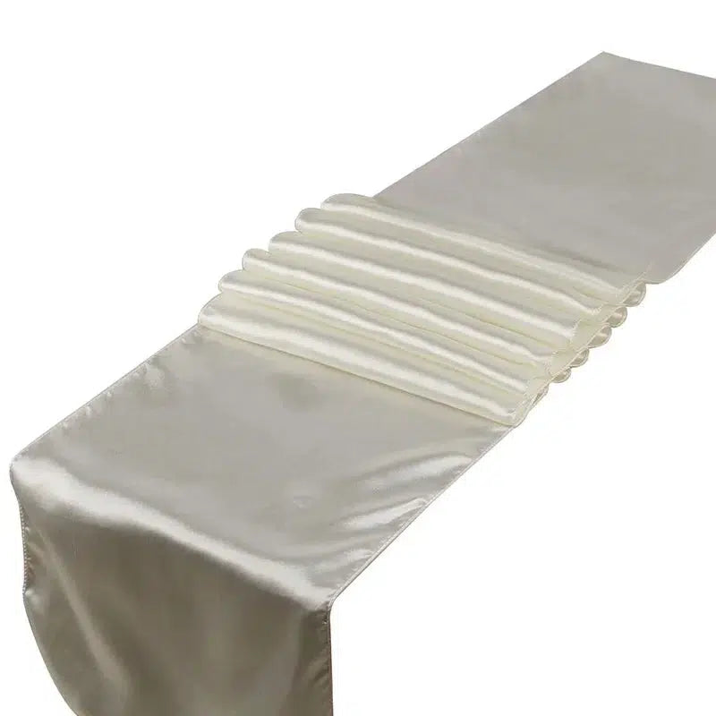 10Pcs/Set Satin Table Runner 30cm x 275cm  