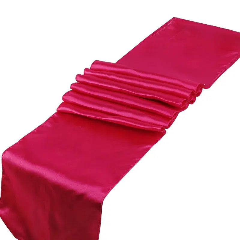 10Pcs/Set Satin Table Runner 30cm x 275cm  