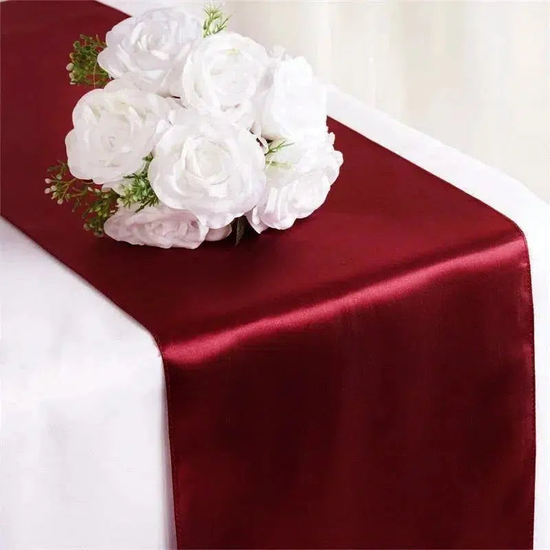 10Pcs/Set Satin Table Runner 30cm x 275cm  