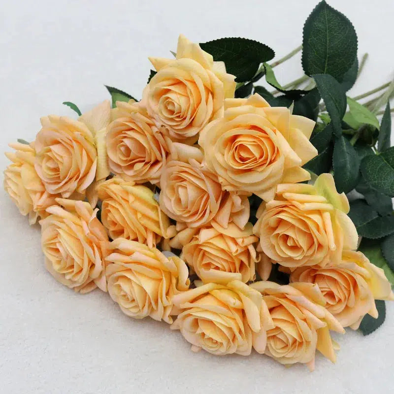 11PCS Artificial Flower DIY Bridal Bouquet  