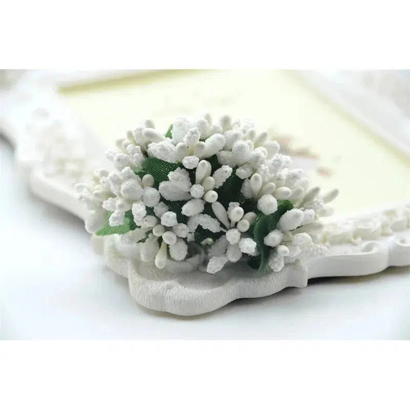 12pcs mini bud stamens artificial bouquet  