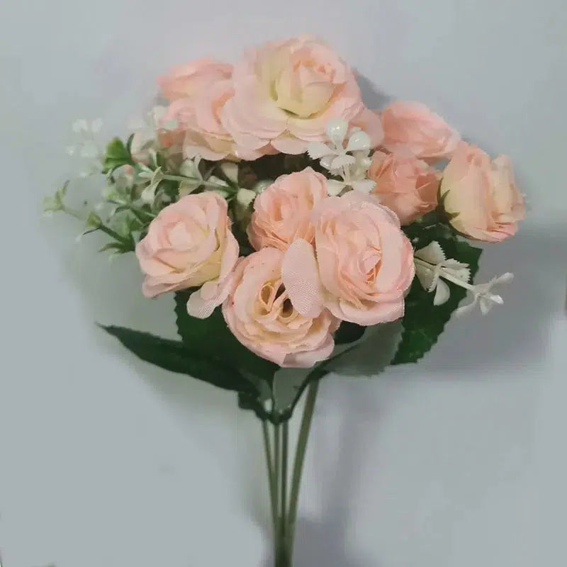 15 Heads Mini Roses Bouquet Artificial Flower  