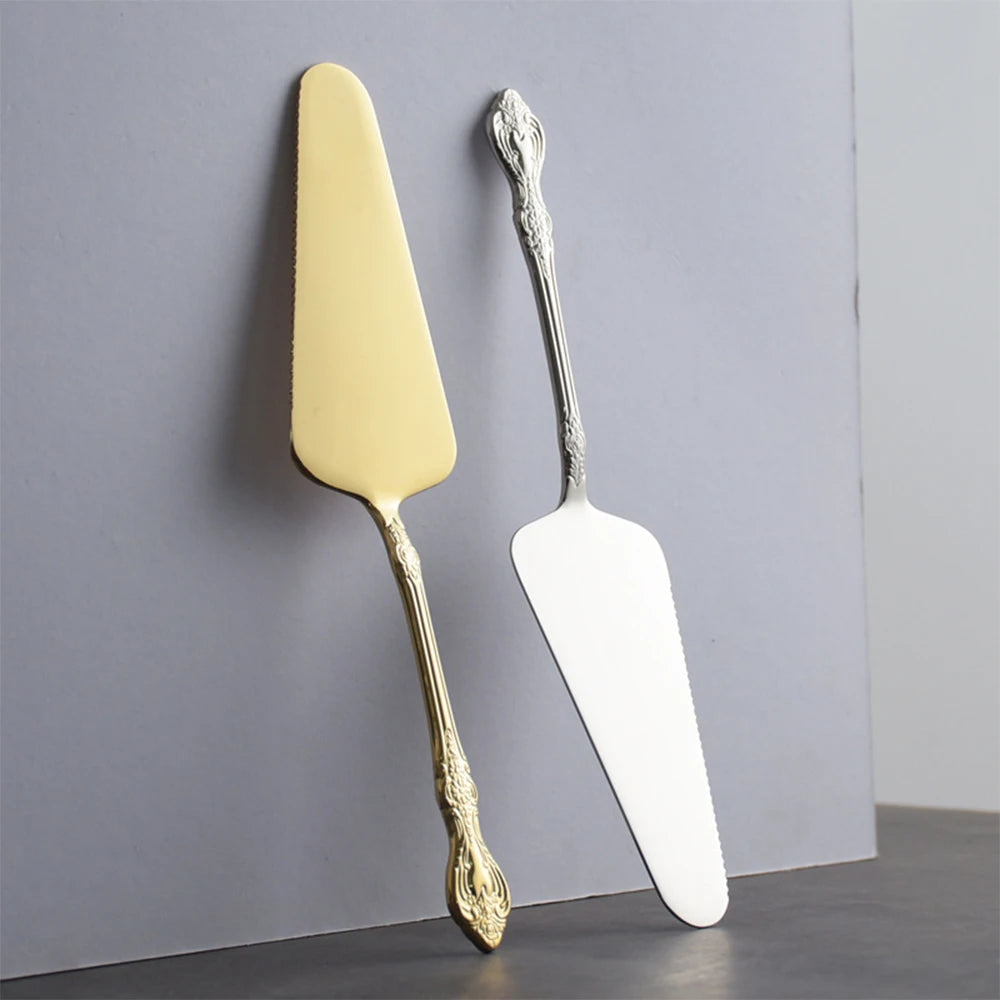 1Pc Stainless Steel Cake Shovel & Knife  