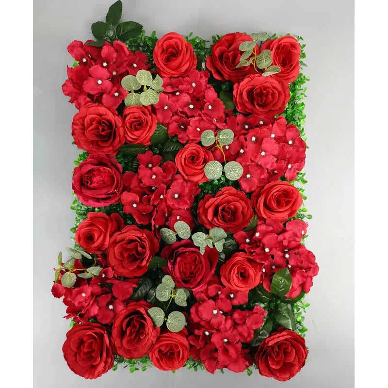 1pcs Silk Rose Flower Artificial Flower Backdrop  