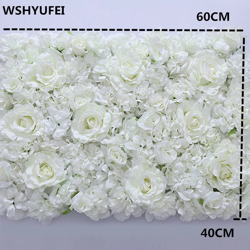 1pcs Silk Rose Flower Artificial Flower Backdrop  