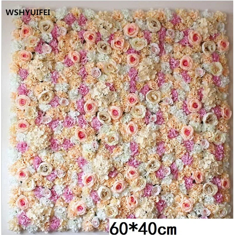 1pcs Silk Rose Flower Artificial Flower Backdrop  