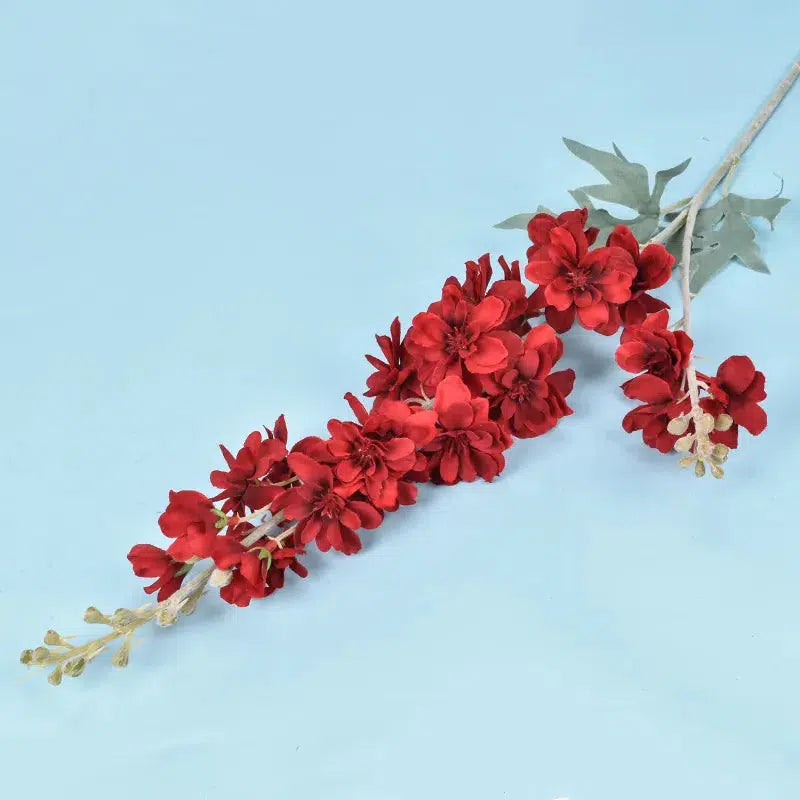 2 Fork Flocking Delphinium Artificial Flower  