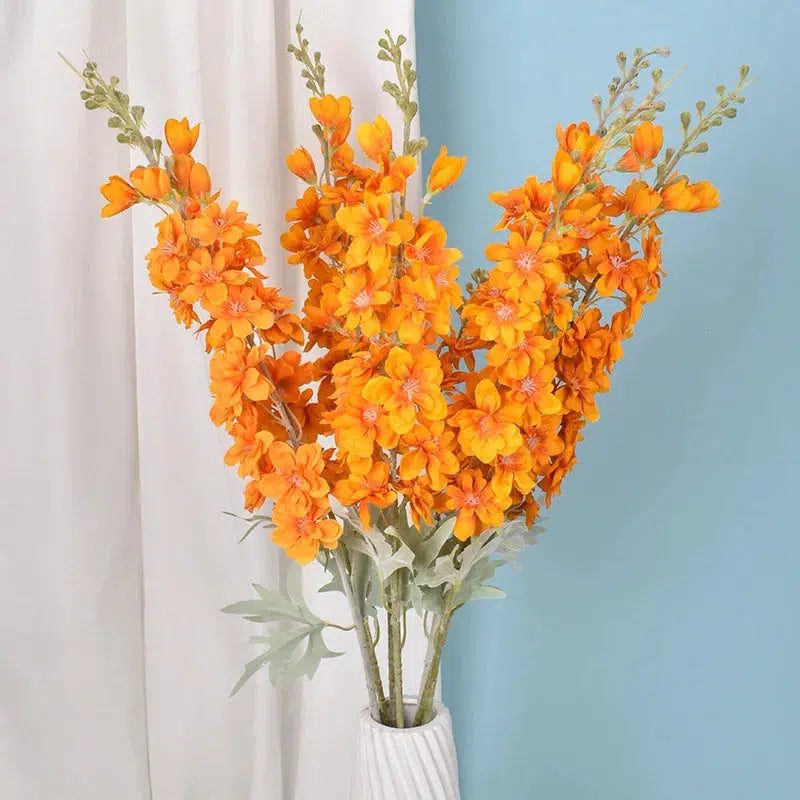 2 Fork Flocking Delphinium Artificial Flower  