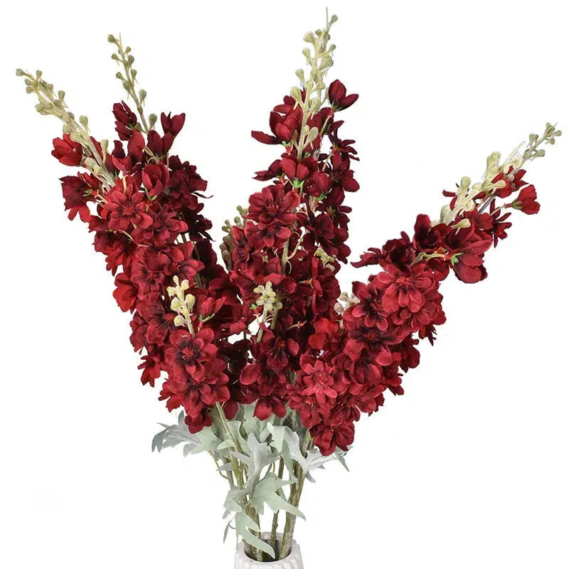 2 Fork Flocking Delphinium Artificial Flower  