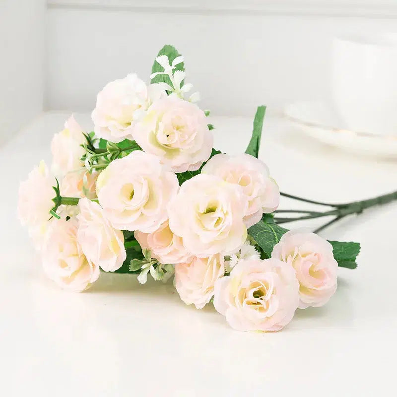 20 flower head 1 bouquet small bud rose  