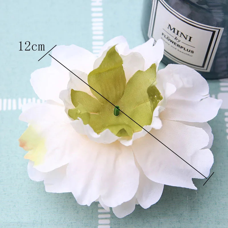 20pcs/lot Artificial Peony Flower Heads  