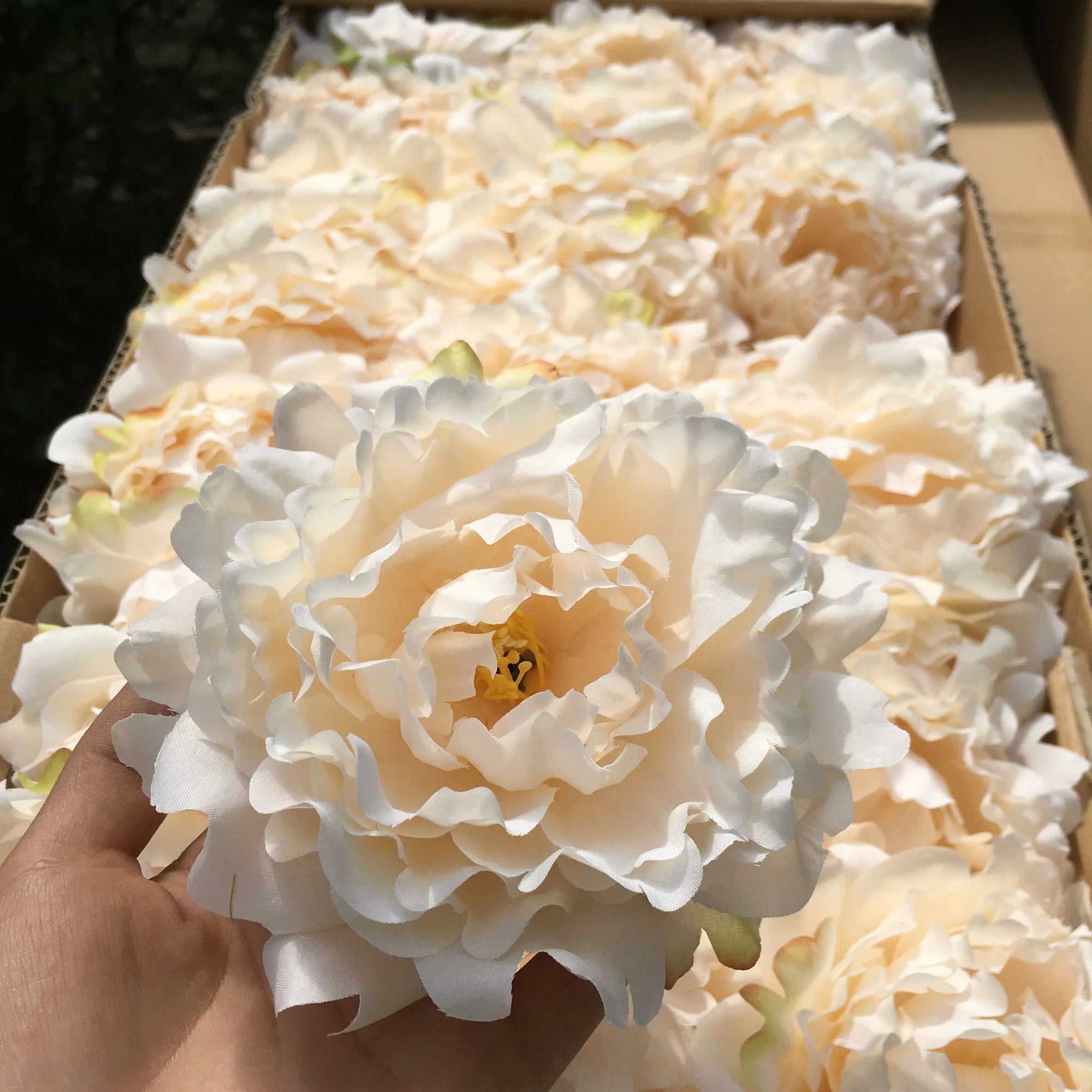 20pcs/lot Artificial Peony Flower Heads  