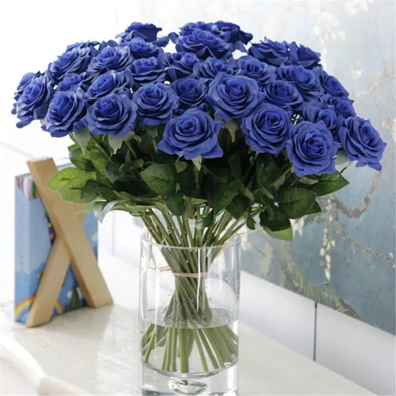 25pcs/Lot New Artificial Flowers Rose Peony Floral  