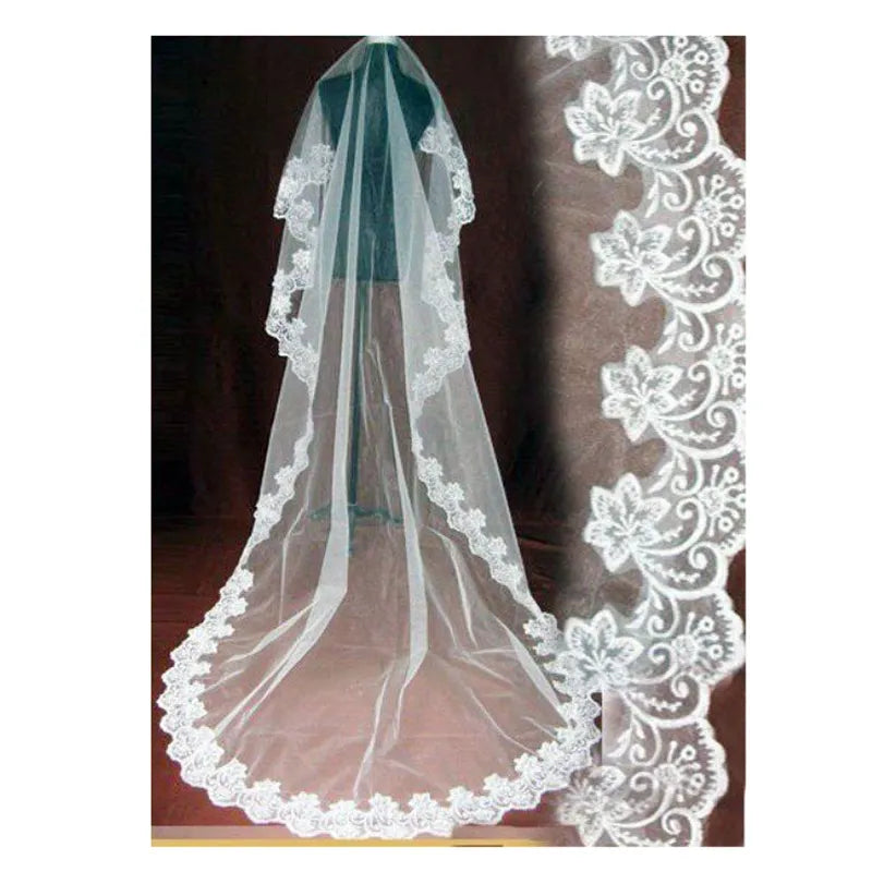 3 Meters or 5 Meters Long One Layer Veil  