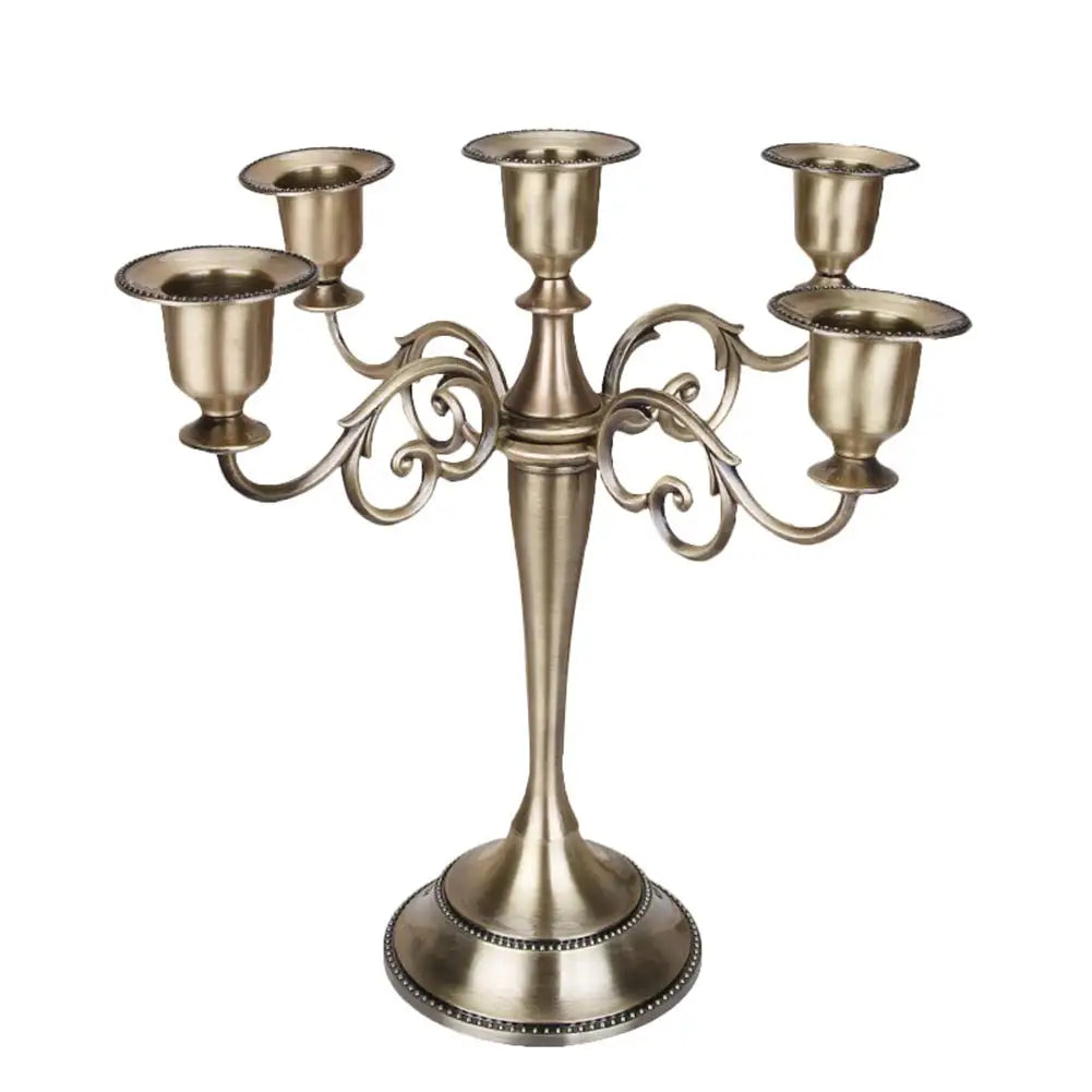 5 Arms 3 Arms Metal Candle Holder Stand  