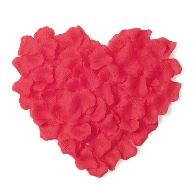 5000 piece/lot 5*5cm Romantic silk Rose petals  