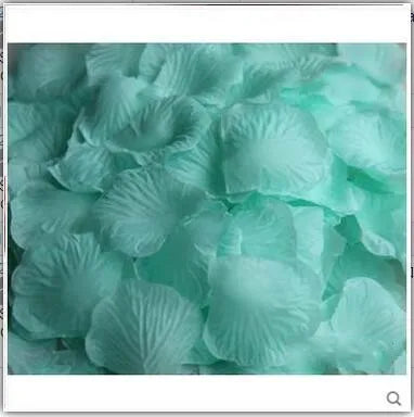 5000 piece/lot 5*5cm Romantic silk Rose petals  