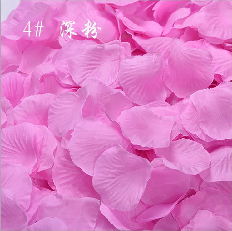 500pcs/Lot Silk Rose Petals for Wedding Artificial Flower  