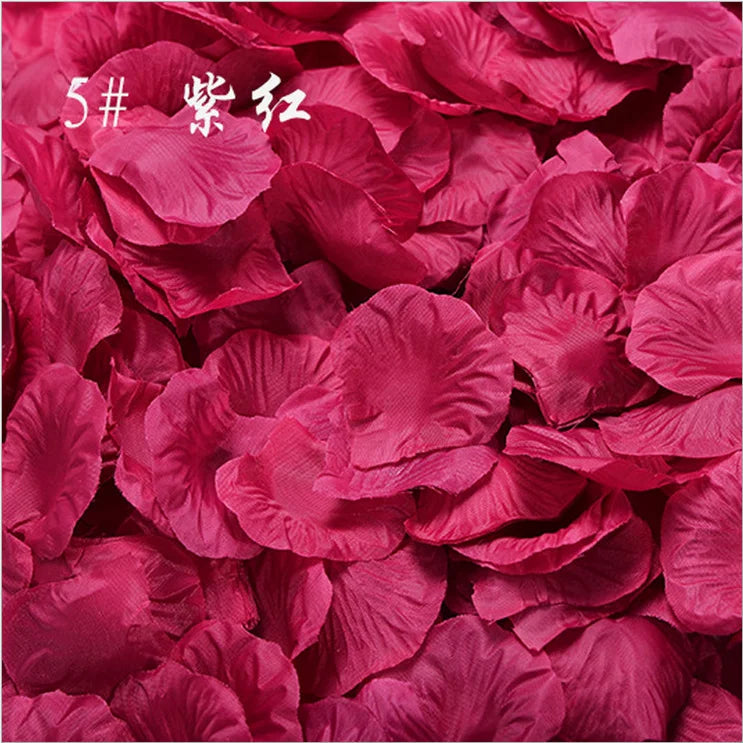 500pcs/Lot Silk Rose Petals for Wedding Artificial Flower  