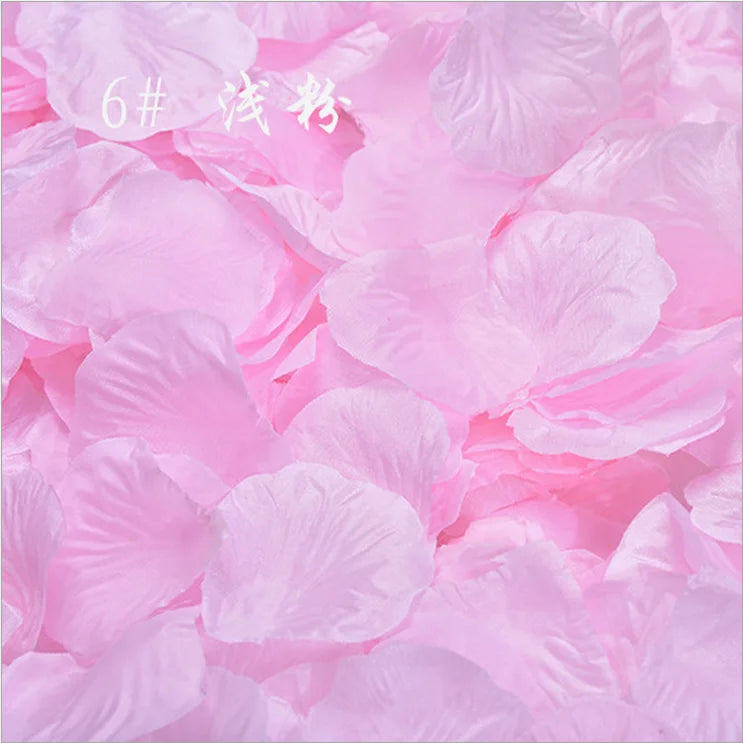 500pcs/Lot Silk Rose Petals for Wedding Artificial Flower  