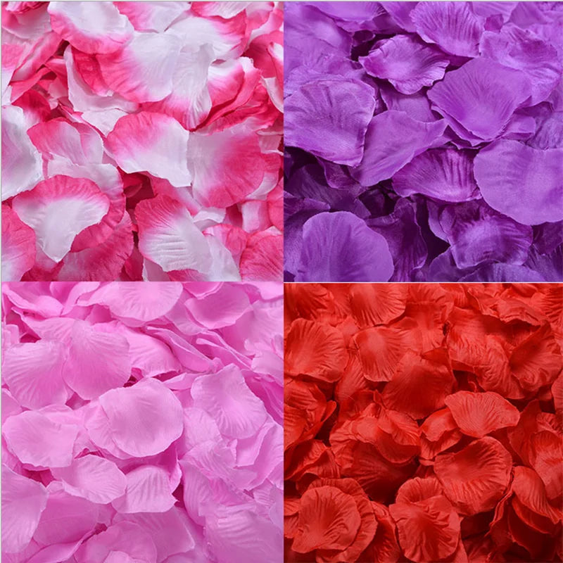 500pcs/Lot Silk Rose Petals for Wedding Artificial Flower  