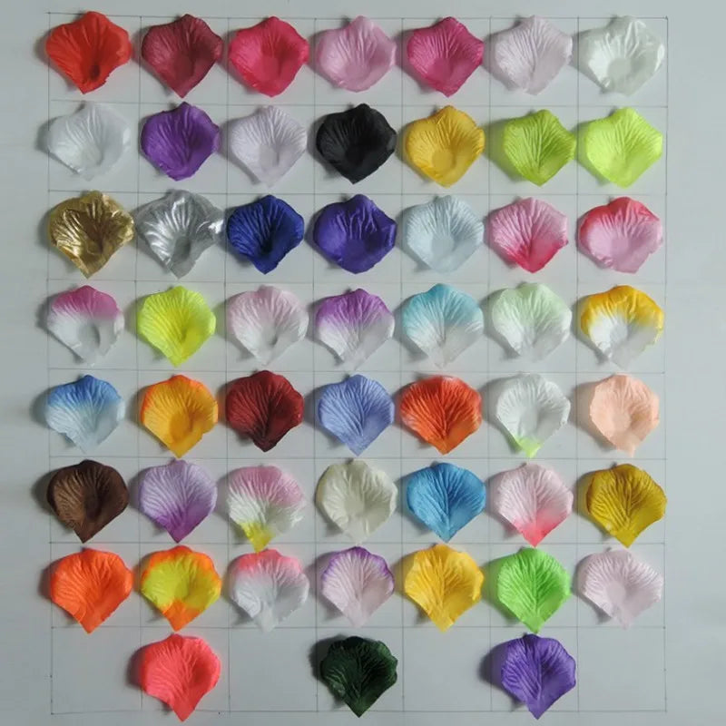 500pcs/Lot Silk Rose Petals for Wedding Artificial Flower  