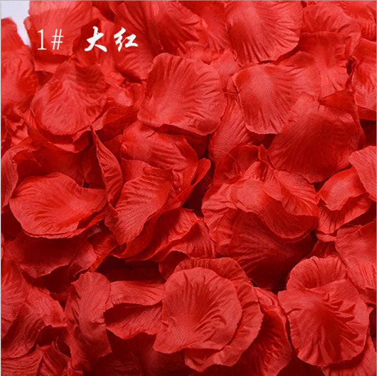 500pcs/Lot Silk Rose Petals for Wedding Artificial Flower  