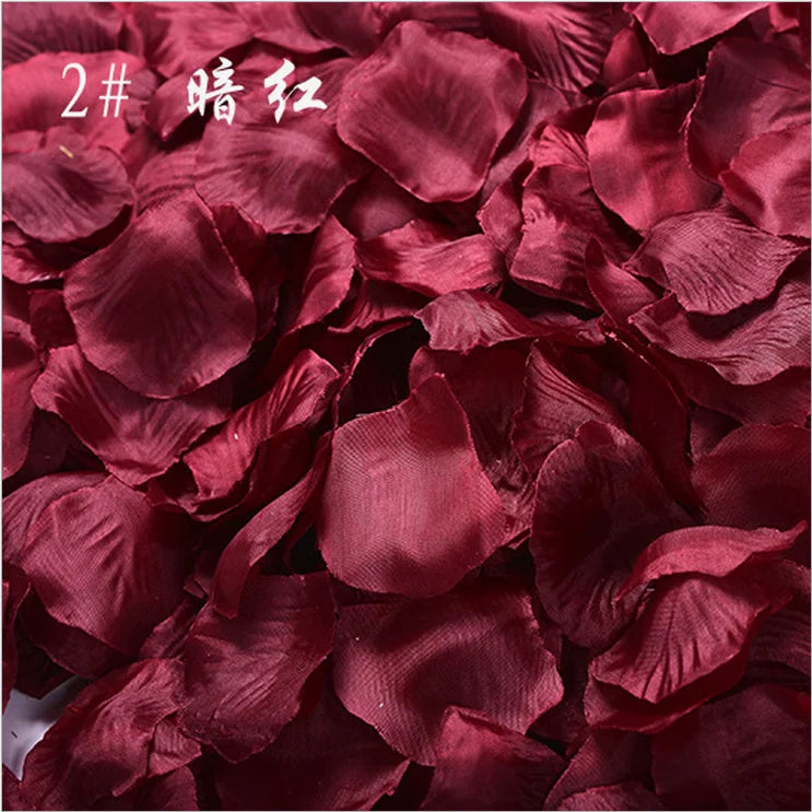 500pcs/Lot Silk Rose Petals for Wedding Artificial Flower  