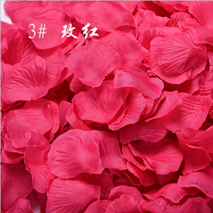 500pcs/Lot Silk Rose Petals for Wedding Artificial Flower  