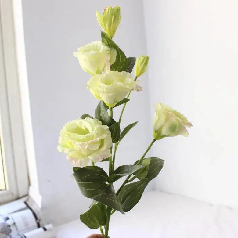 6 Heads/Bouquet Eustoma Artificial Silk Flowers  