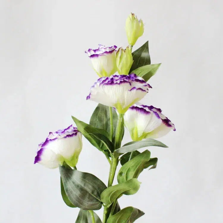 6 Heads/Bouquet Eustoma Artificial Silk Flowers  